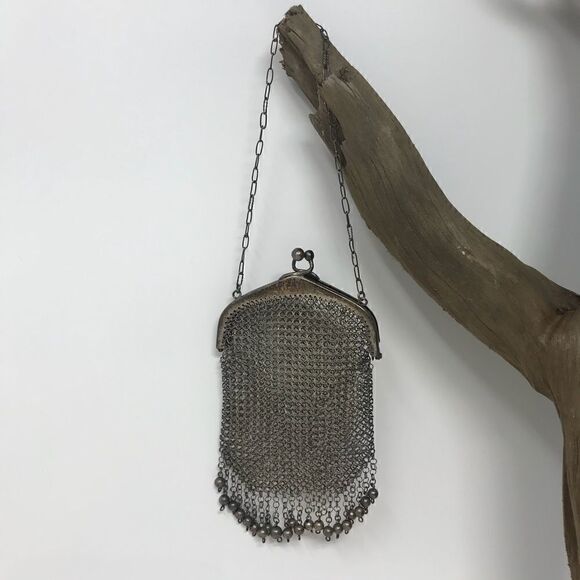 Antique 800 silver mini bag - Picture 1 of 5